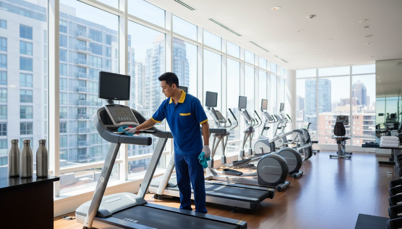 Nettoyage de salle de sport en condo : Guide des normes et protocoles à Montréal